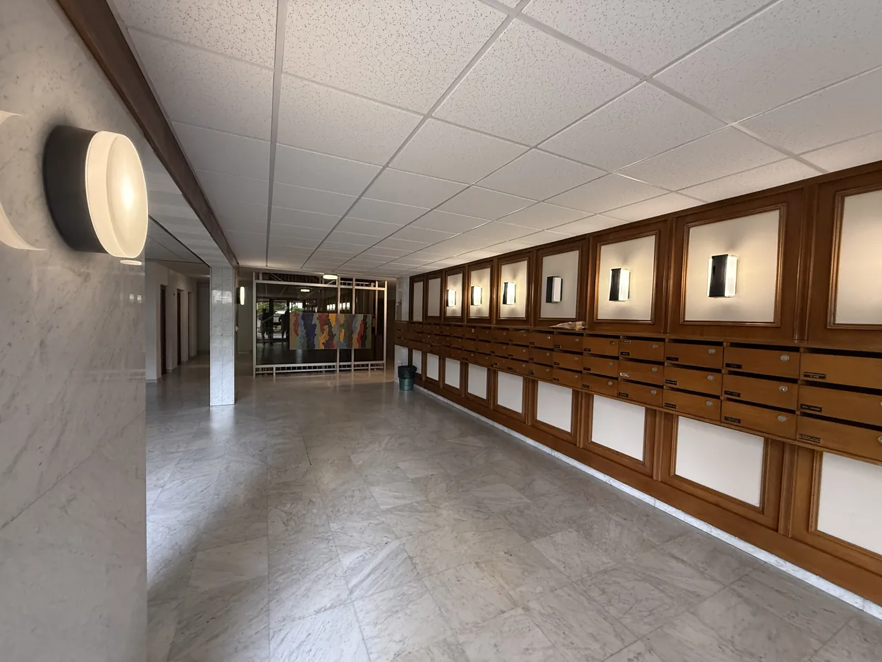 Le hall d'entrée